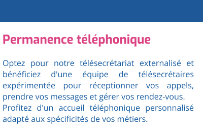 Permanence téléphonique1